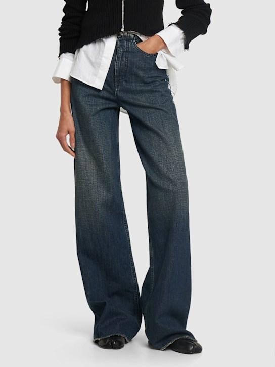 Luisaviaroma Ballerine Tabi in pelle 10mm Shopping online