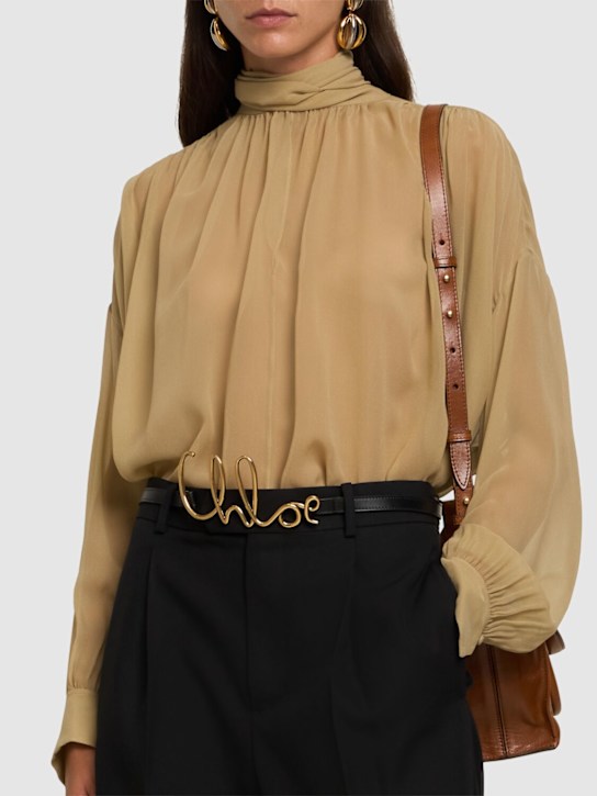 Luisaviaroma Cintura in pelle C Chloe Esporta salva