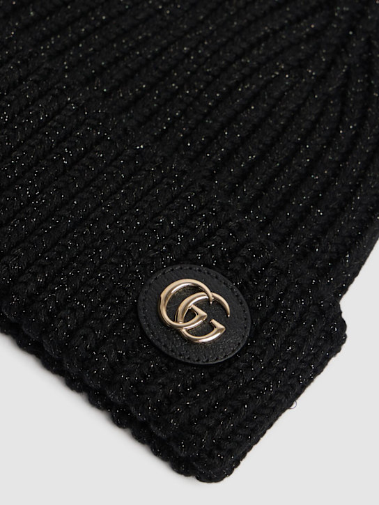 Luisaviaroma Cappello in misto lana lamé a coste In vendita