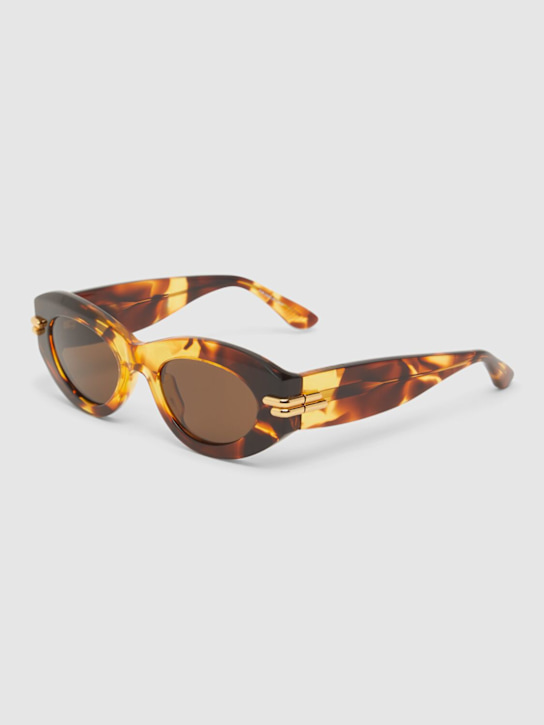 Luisaviaroma Occhiali da sole ovali in acetato BV1322S Mitre Qualità