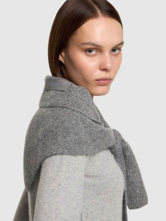 Luisaviaroma Sciarpa Les Chale Gros Grain in misto alpaca Soddisfazione Garantita