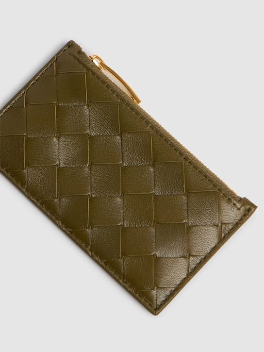 Luisaviaroma Slim Intrecciato 15 leather card case Lightning offer