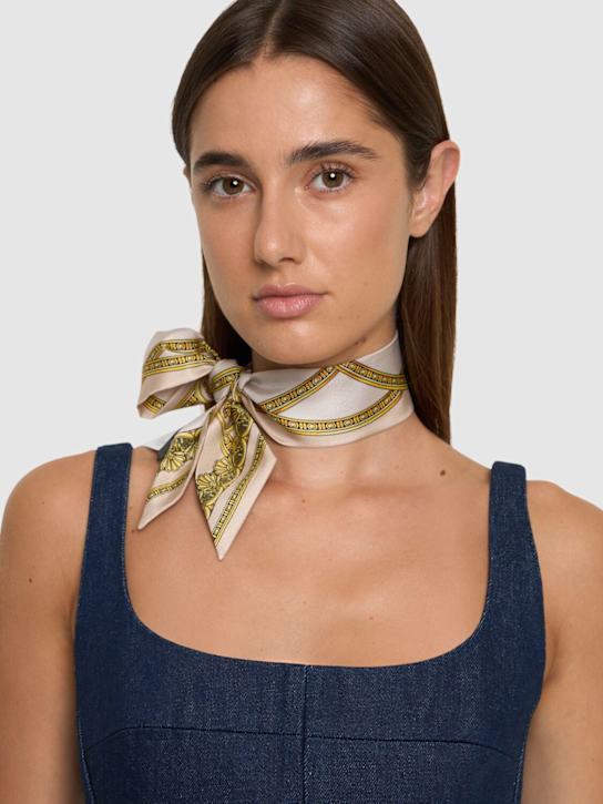 Luisaviaroma Foulard La Coupe in twill di seta stampata Enormi risparmi
