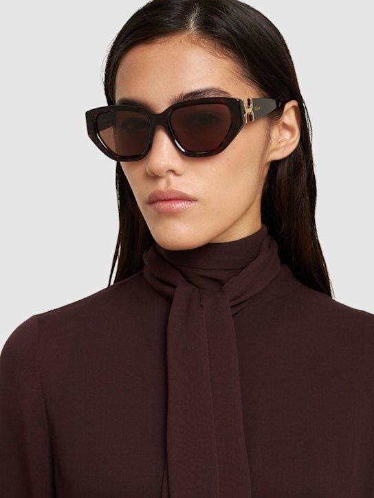 Luisaviaroma Occhiali da sole cat-eye Marcie in bio-acetato Sconti VIP