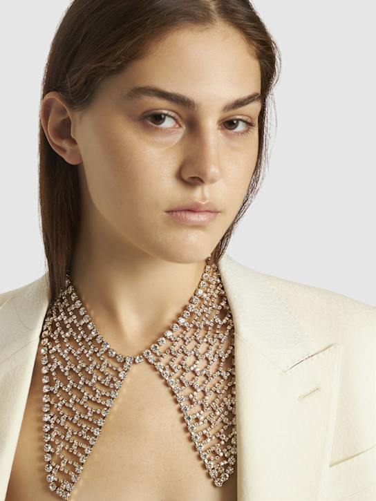 Luisaviaroma Collo Tricot con cristalli Pezzi Unici
