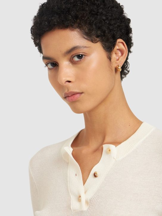 Luisaviaroma Orecchini in argento sterling finitura oro Shopping Online