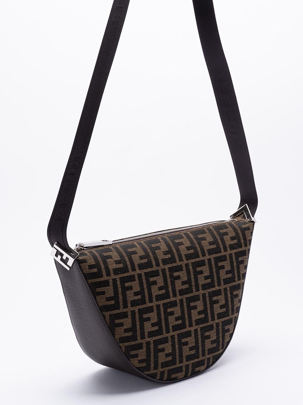 Fendi `Fendi Melon Jacquard` Messenger Bag Pezzi Unici