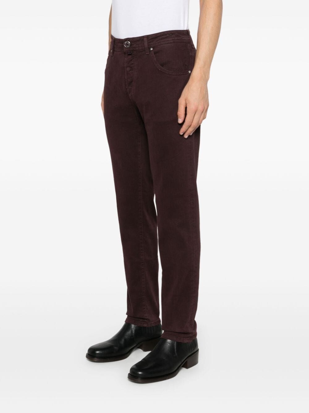 Jacob cohen `Scott` 5-Pocket Slim Fit Jeans Fino al 50% di sconto