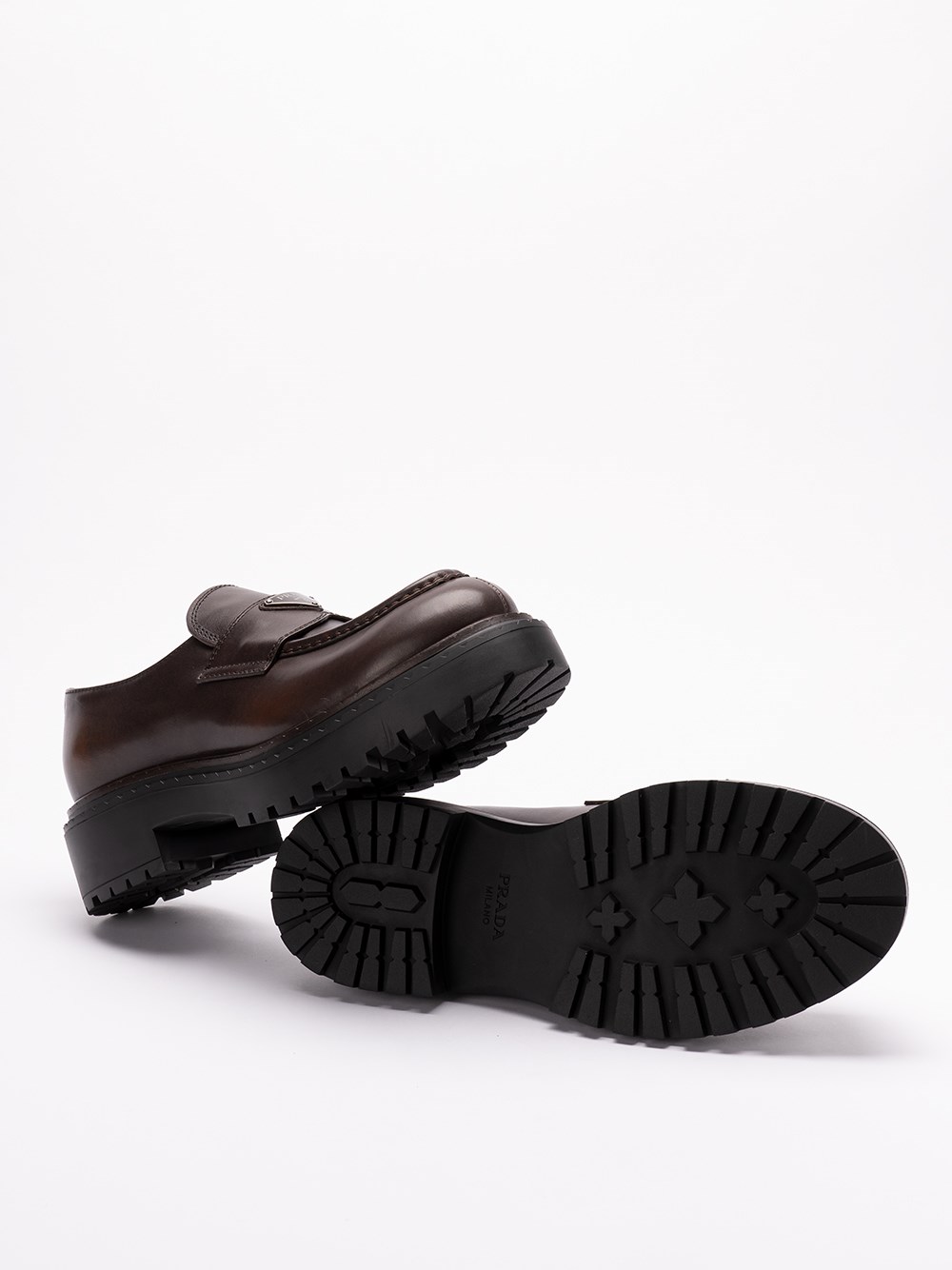 Prada Leather Loafers Affare Del Giorno