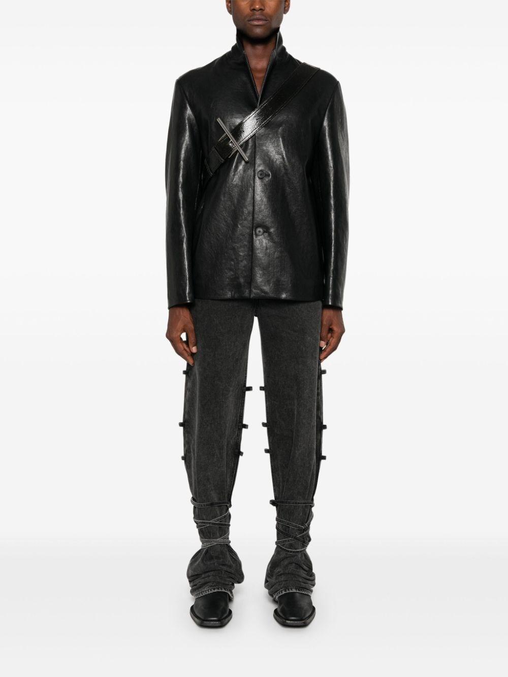 Alexander mcqueen Baggy Tied Jeans Vendite Flash