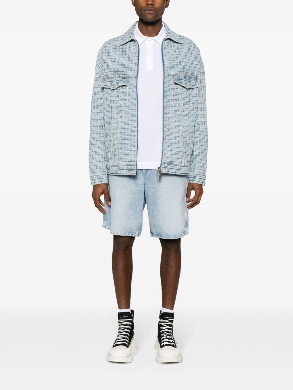 Givenchy Classic Fit Polo 3 Buttons With `4G` Detail Italia