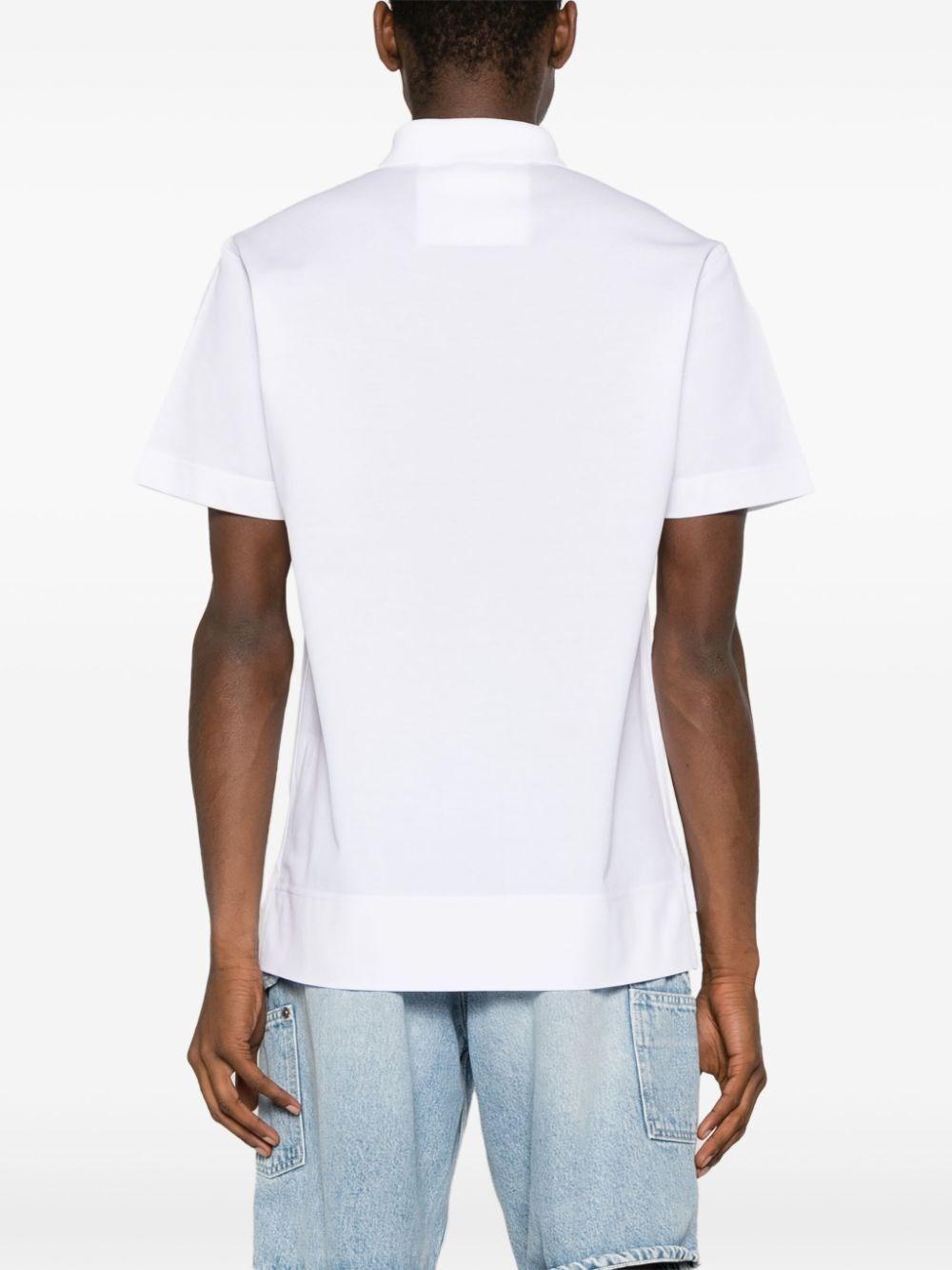 Givenchy Classic Fit Polo 3 Buttons With `4G` Detail Italia