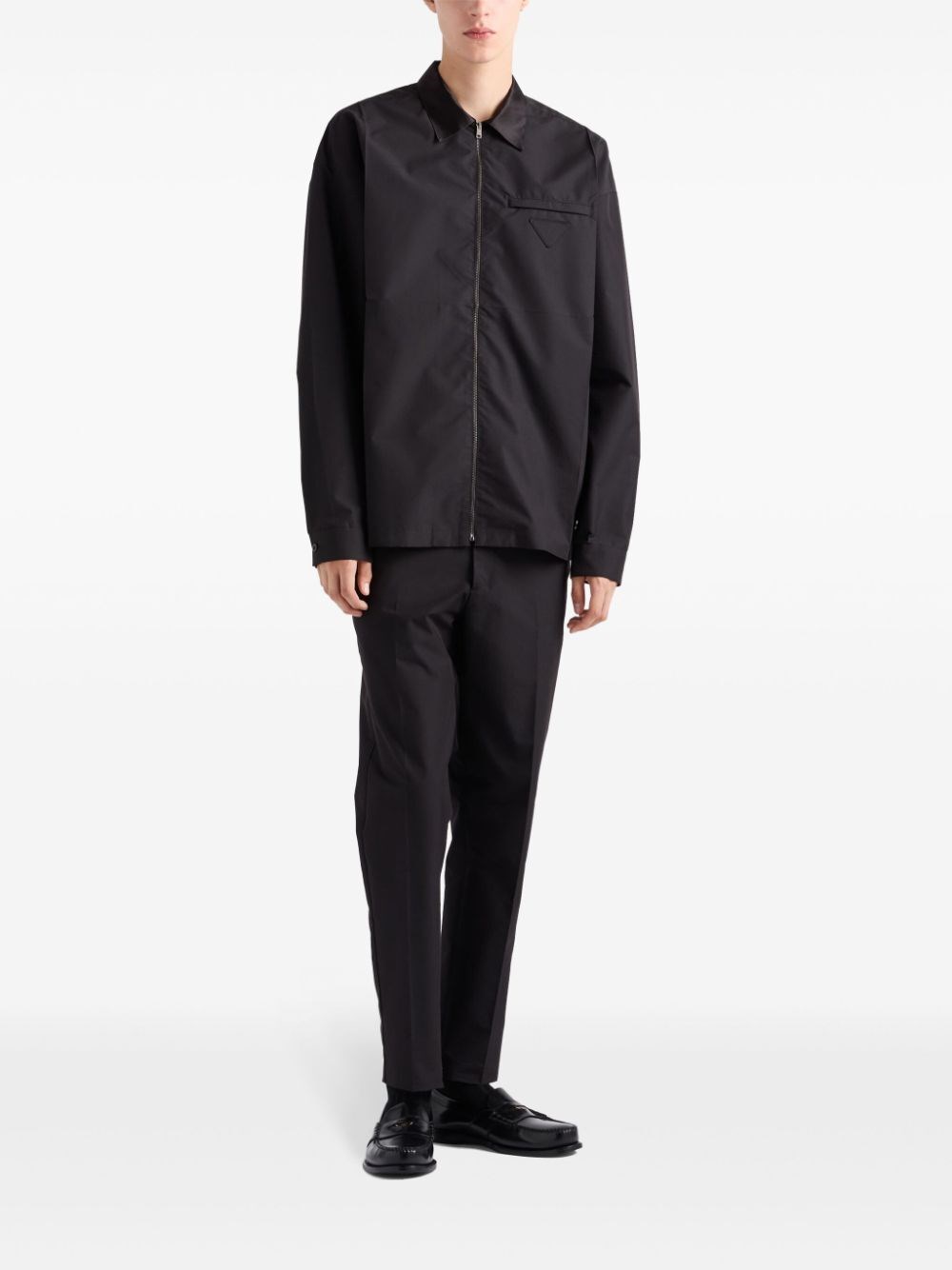 Prada Technical Cotton Shirt 2025