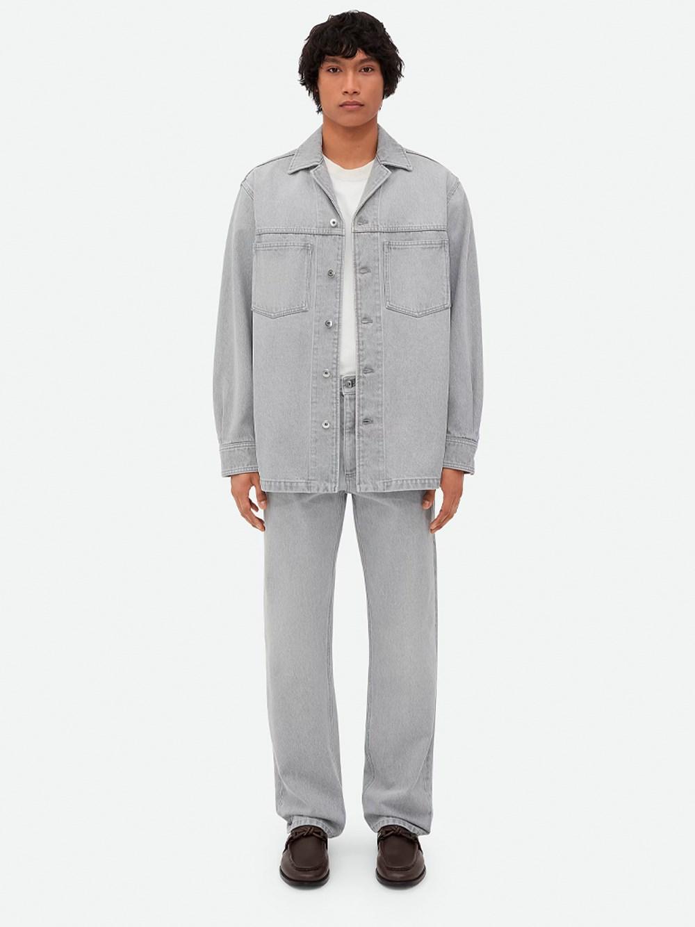 Bottega veneta Denim Shirt Fino Al -60%