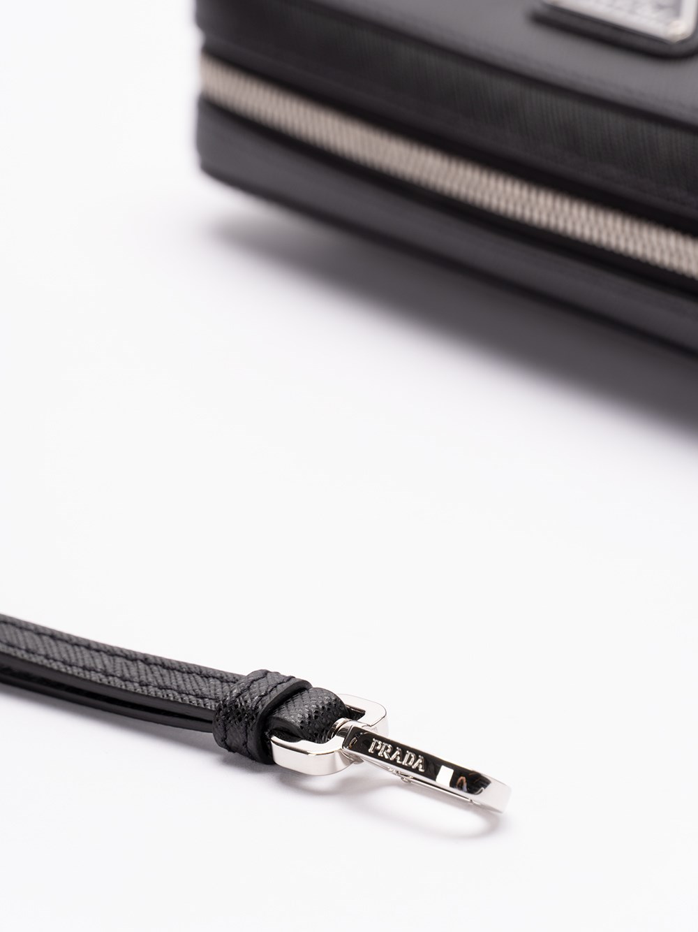 Prada Saffiano Leather Clutch Vendita Calda