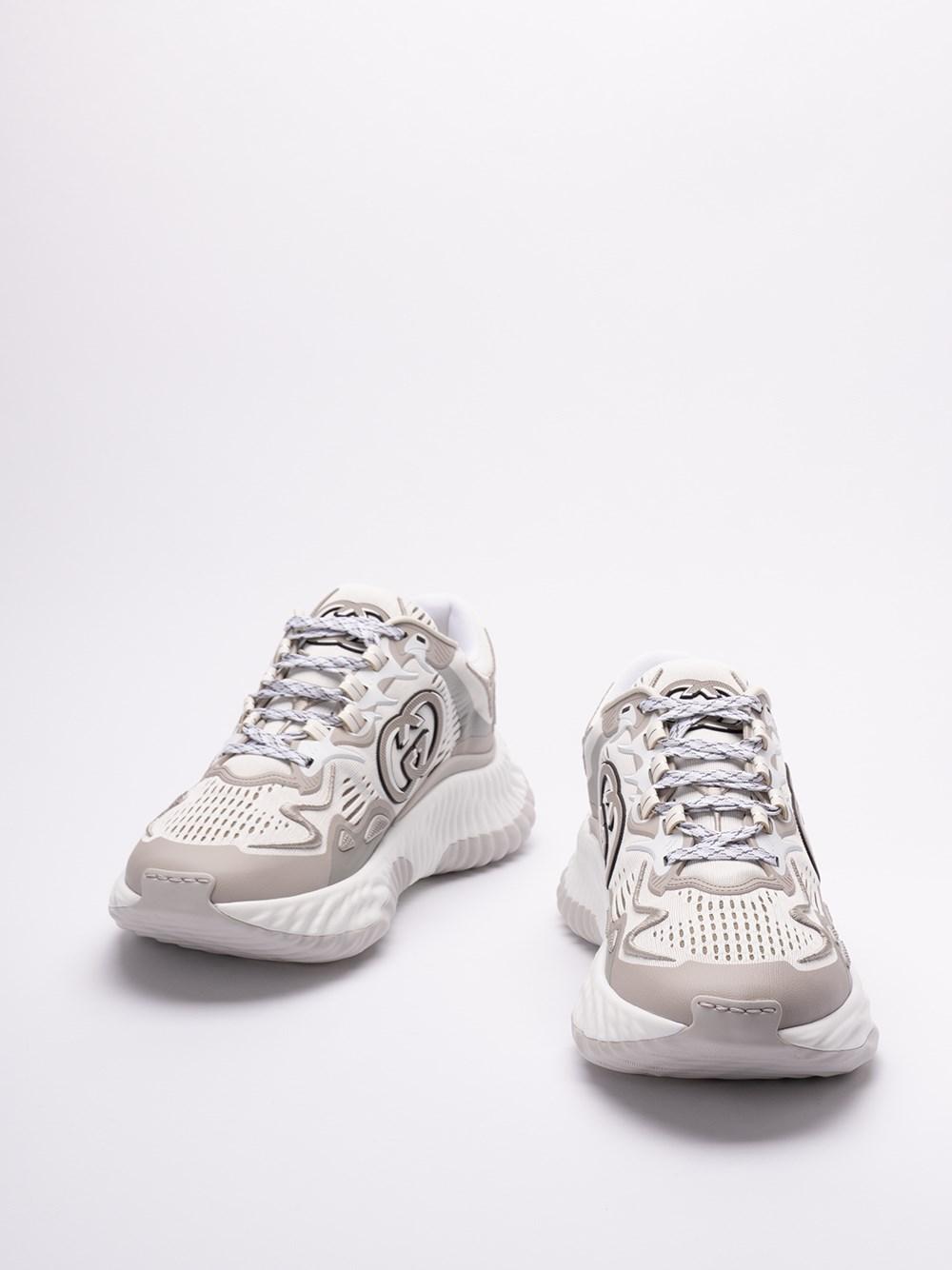 Gucci Fabric `Ripple` Sneakers Vendita Economica