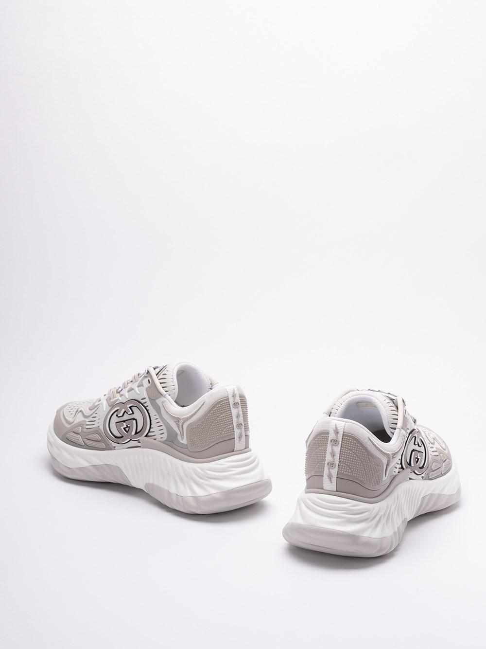 Gucci Fabric `Ripple` Sneakers Vendita Economica