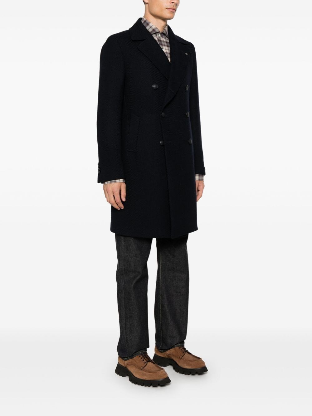 Tagliatore `Bruce` Long Coat Italia