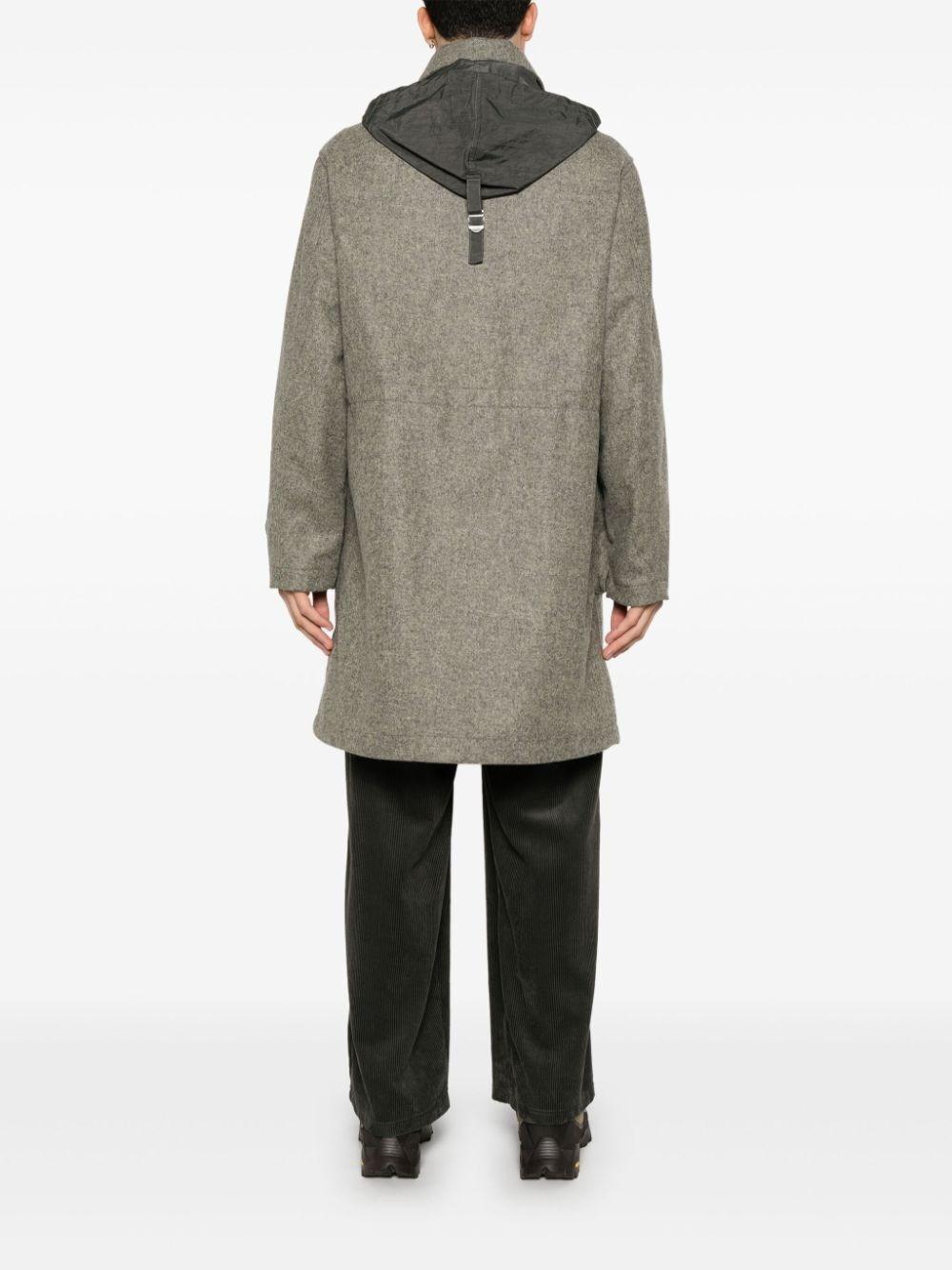 C.p. company `Shetland` Long Jacket In Linea