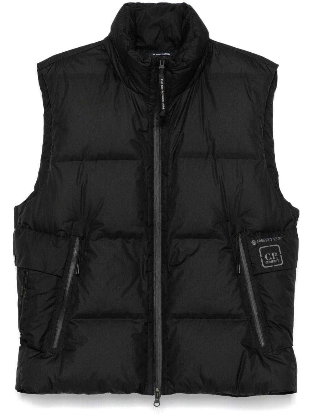 C.p. company `Metropolis Series Pertex` Hooded Padded Vest Promozione