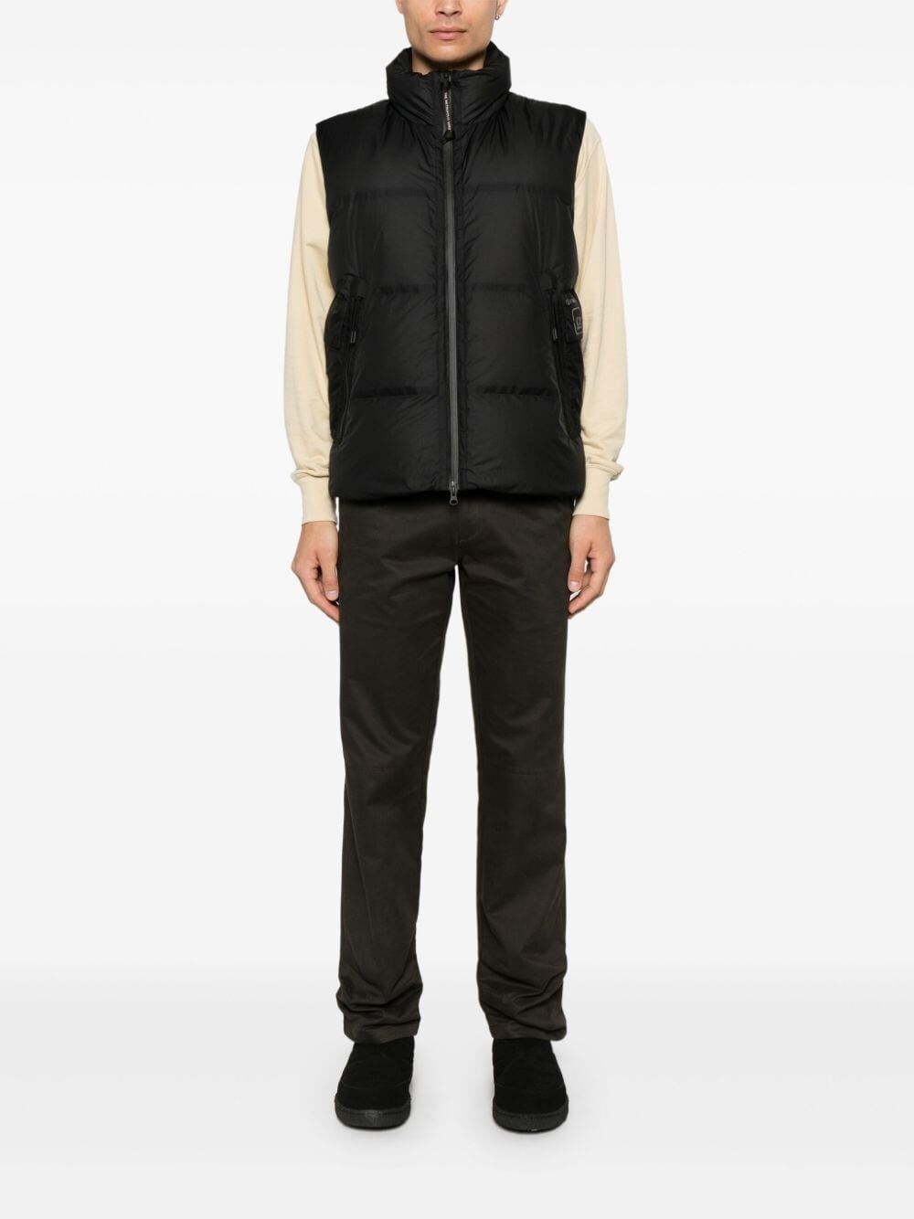 C.p. company `Metropolis Series Pertex` Hooded Padded Vest Promozione