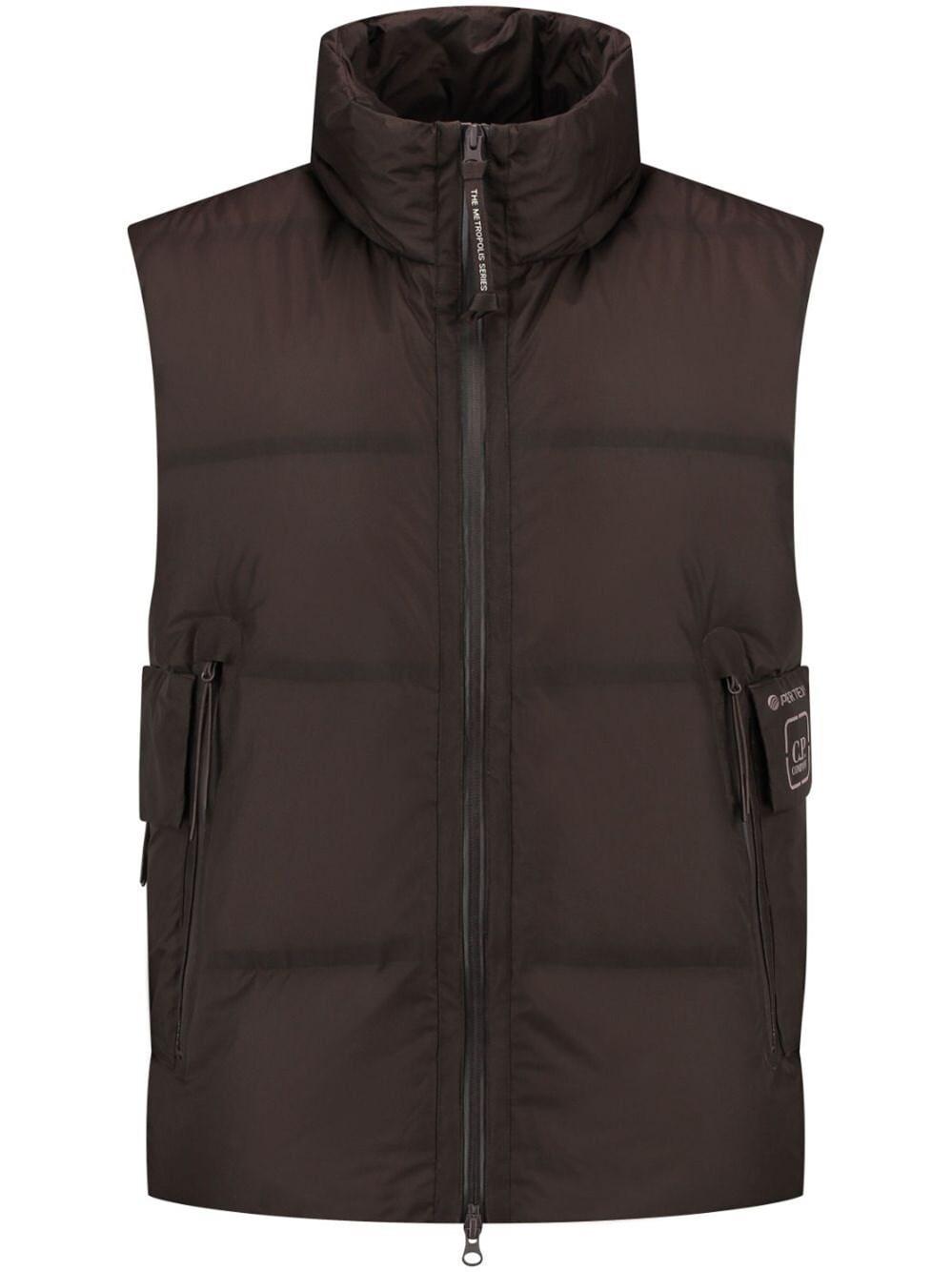 C.p. company `Metropolis Series Pertex` Hooded Padded Vest Spedizione Gratuita