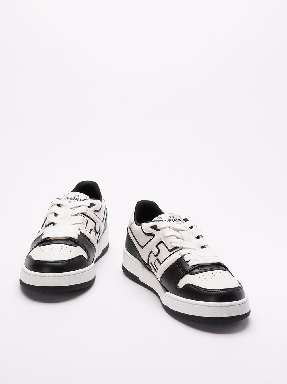 Fendi `Fendi Match` Low-Top Sneakers In Vendita