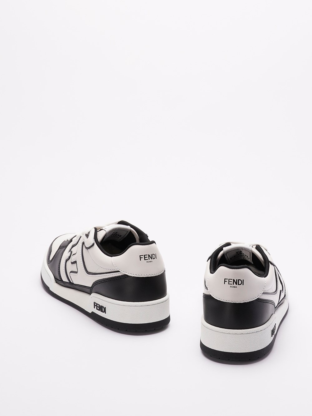 Fendi `Fendi Match` Low-Top Sneakers In Vendita