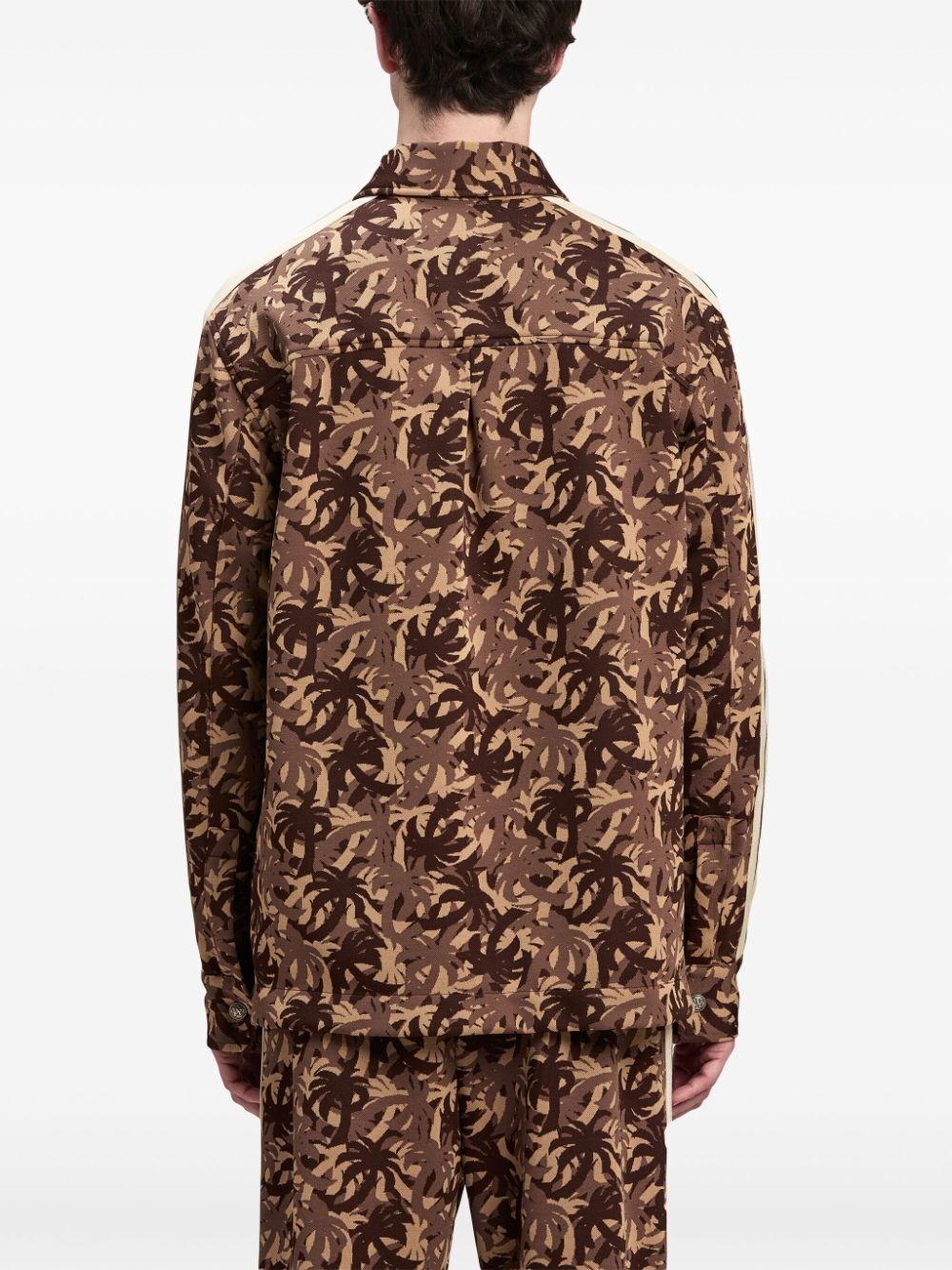 Palm angels `Palms Camo` Shirt 2025