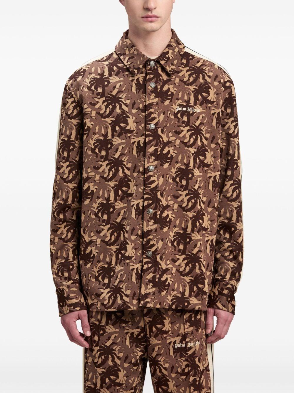 Palm angels `Palms Camo` Shirt 2025