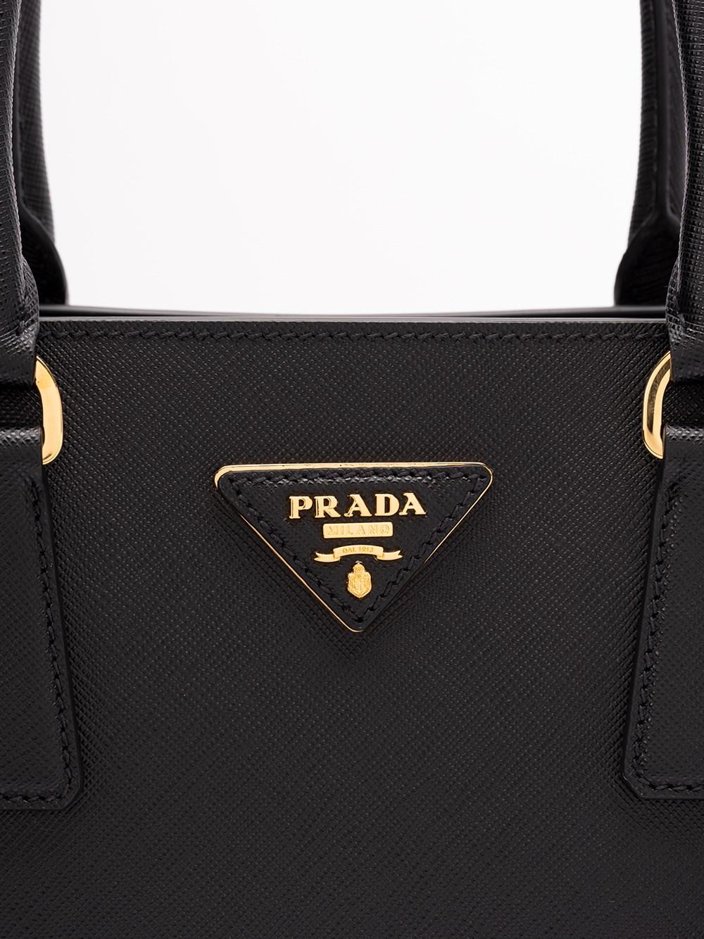 Prada Re-Nylon and Saffiano Leather Shoulder Bag Shopping Online