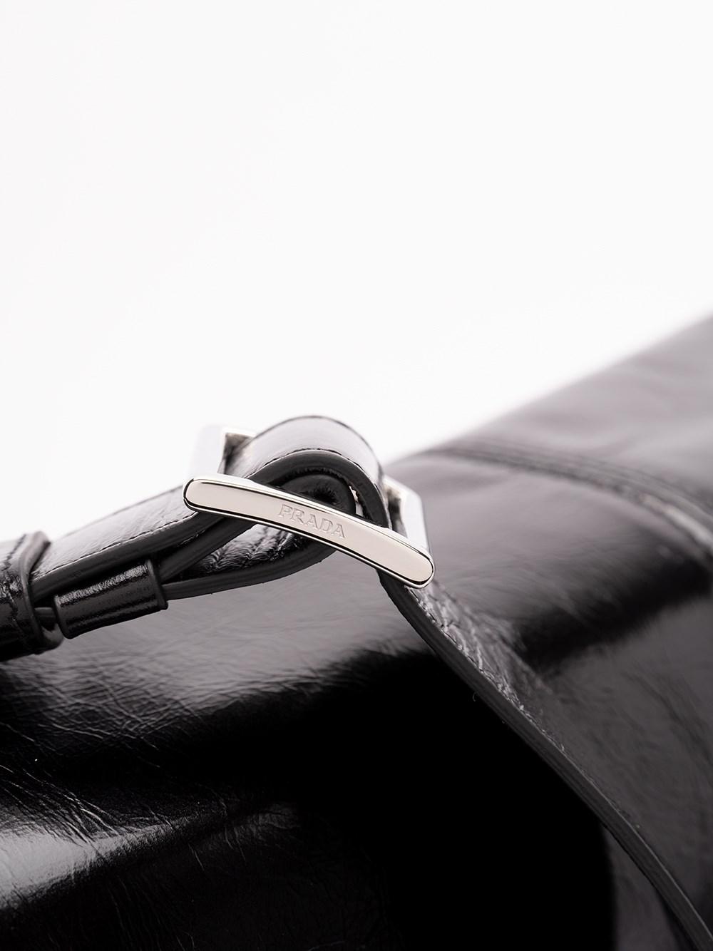 Prada Leather Shoulder Bag Affare Del Giorno