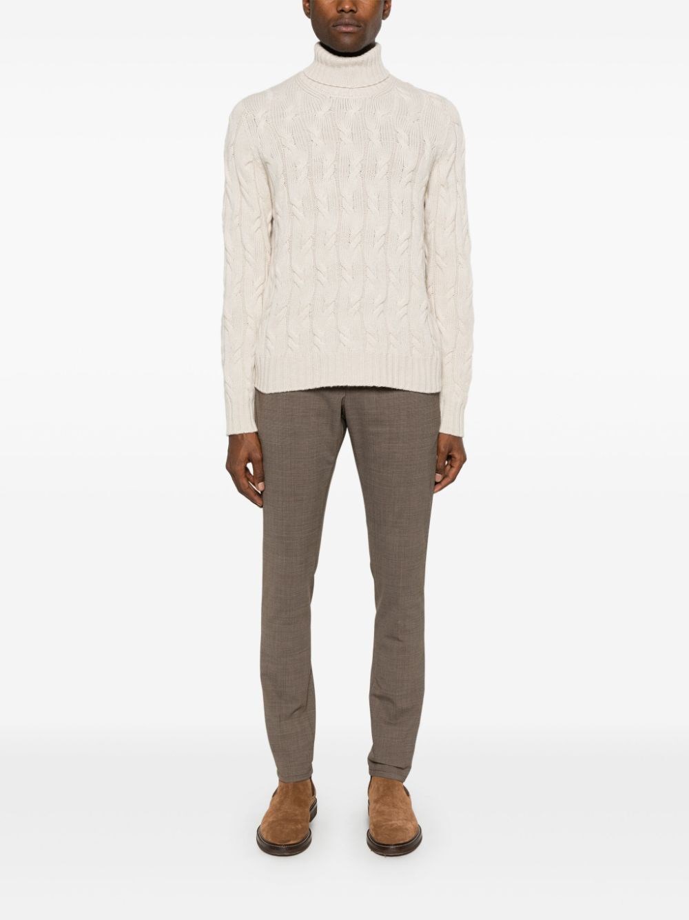 Drumohr Turtle-Neck Sweater Offerta