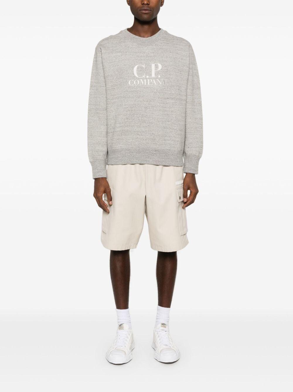 C.p. company `Japanese Fleece` Crew-Neck Sweatshirt Vendita Calda