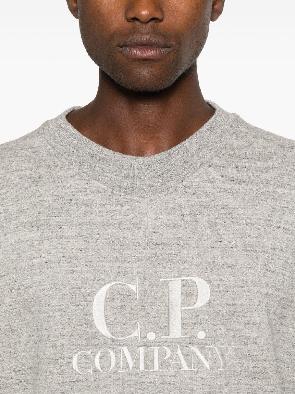 C.p. company `Japanese Fleece` Crew-Neck Sweatshirt Vendita Calda