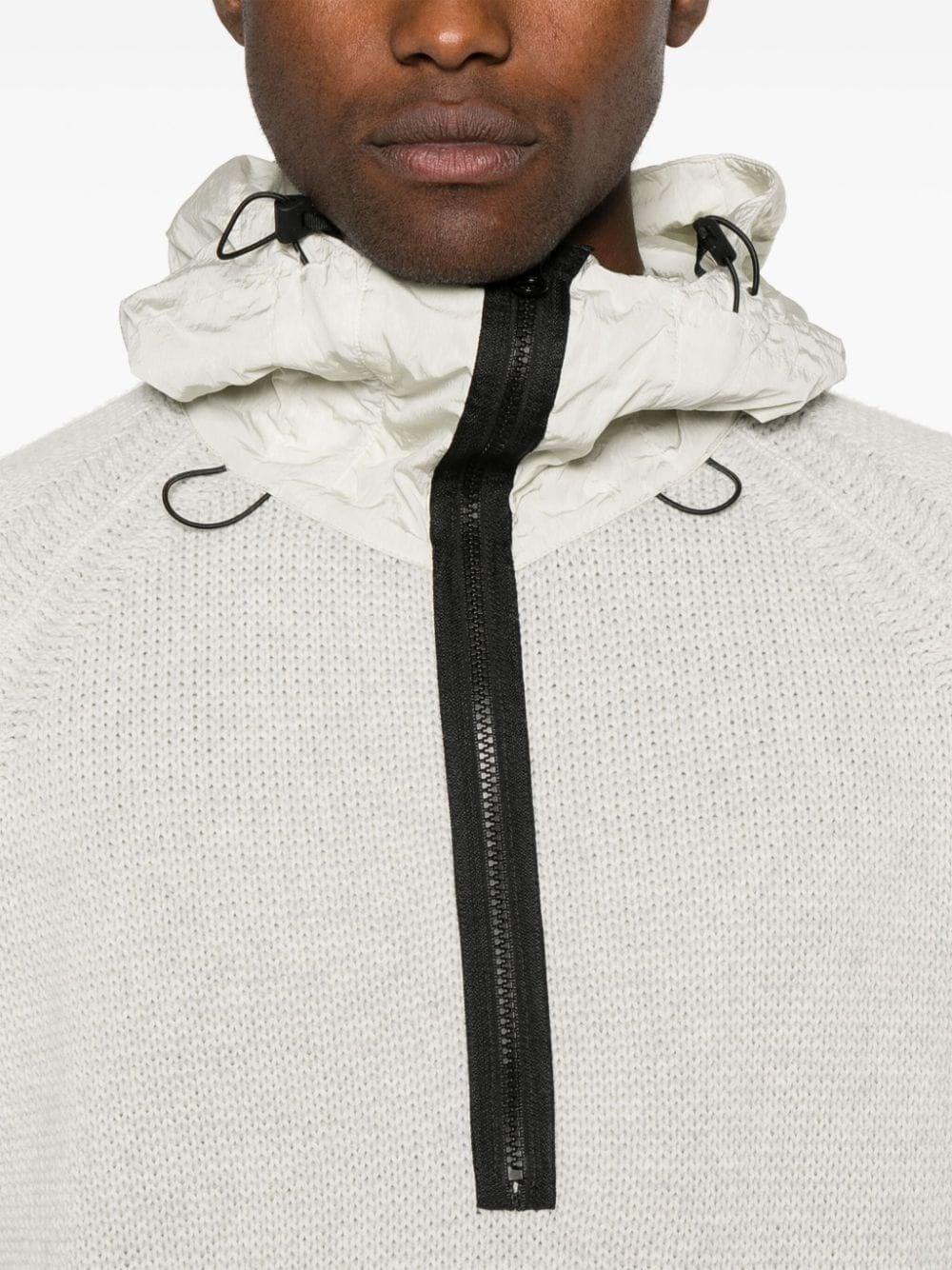 C.p. company Knit Hoodie Vendite Flash