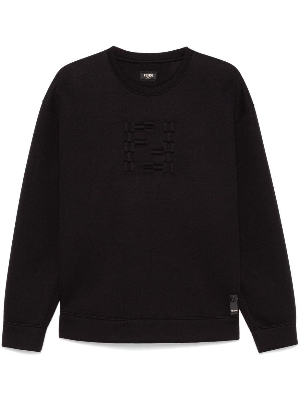 Fendi `FF Labyrinth` Embossed Sweater Presa