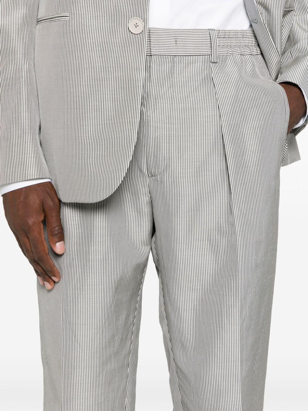 Fendi Striped Tailored Pants Offerte