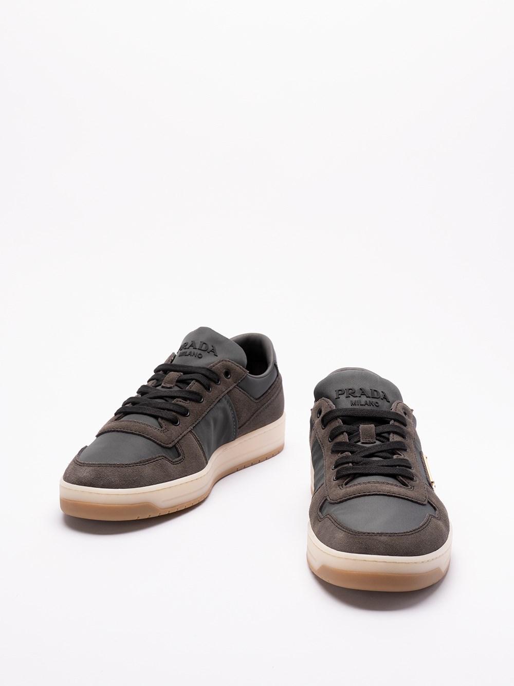 Prada `Downtown` Suede Sneakers I Più Venduti