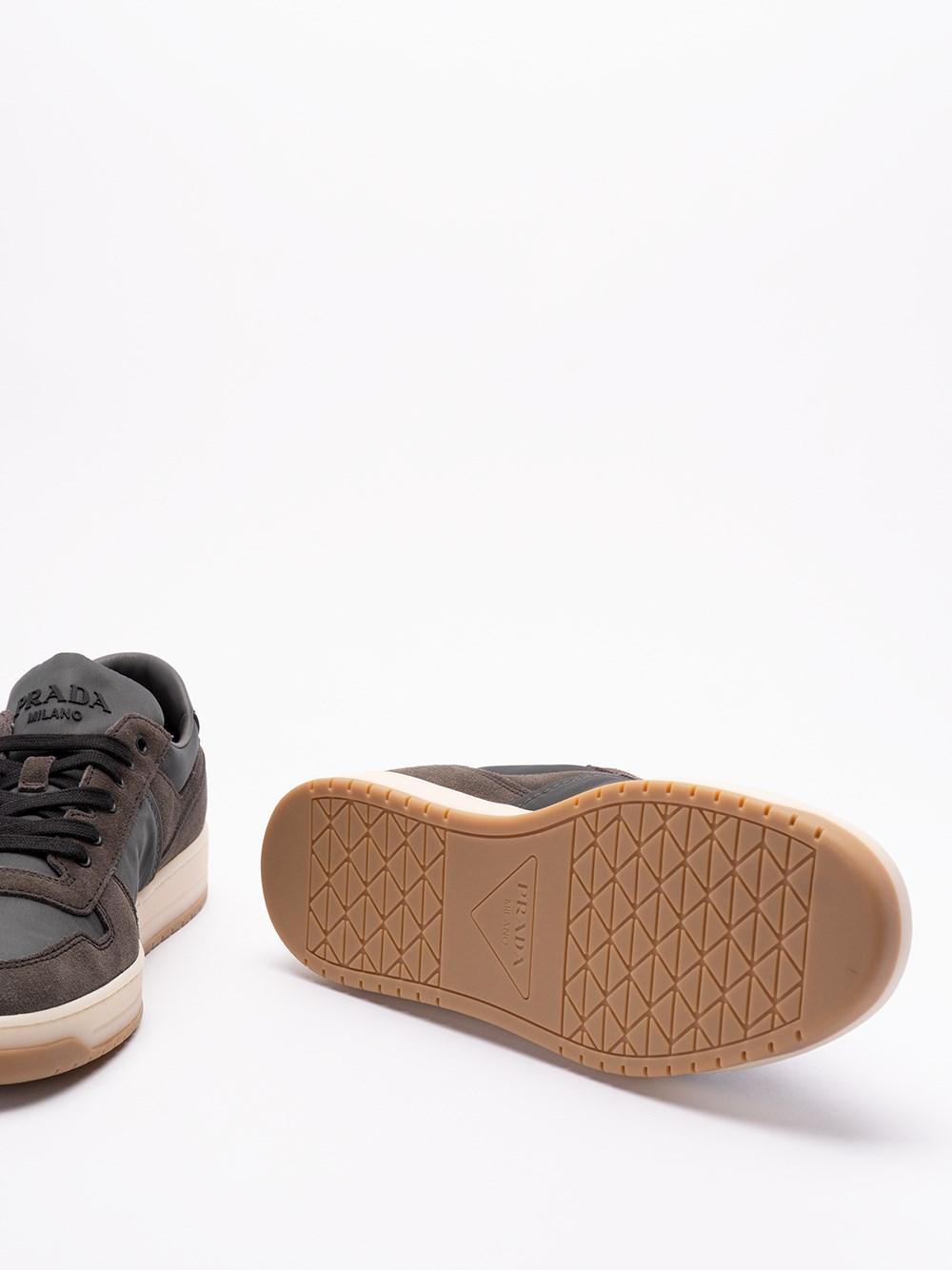 Prada `Downtown` Suede Sneakers I Più Venduti