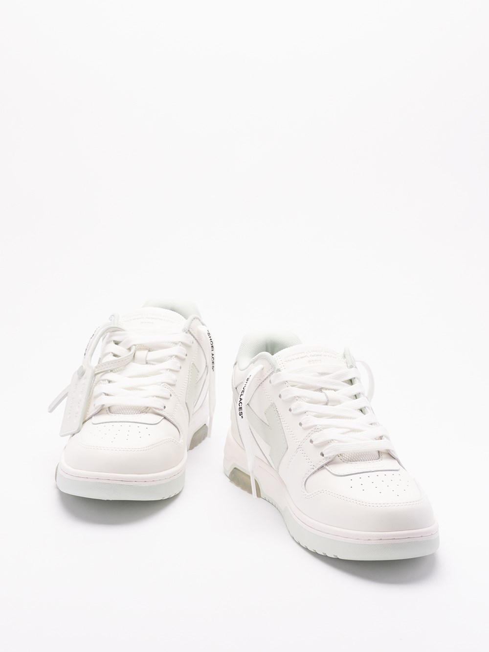 Off white `Out Of Office Calf Leather` Sneakers Italia