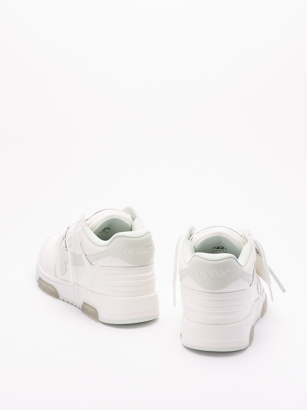Off white `Out Of Office Calf Leather` Sneakers Italia