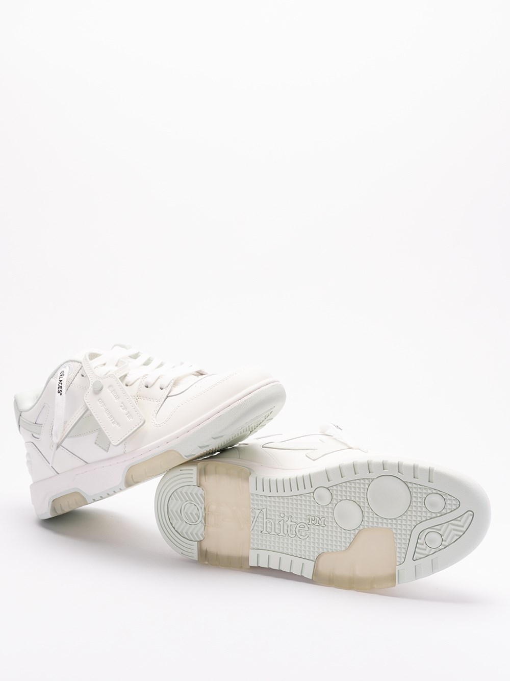 Off white `Out Of Office Calf Leather` Sneakers Italia