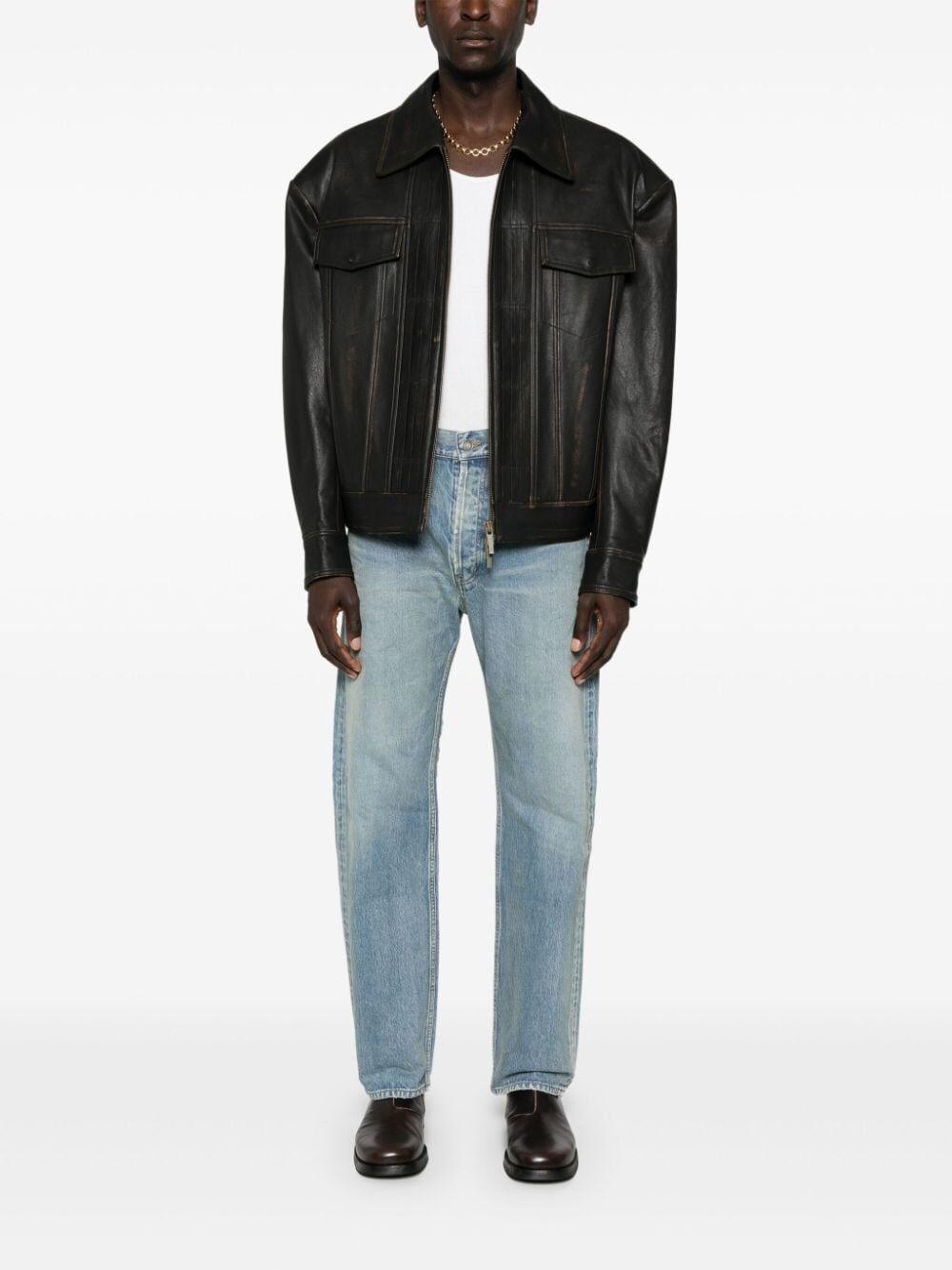 Saint laurent Loose Straight Jeans Economico