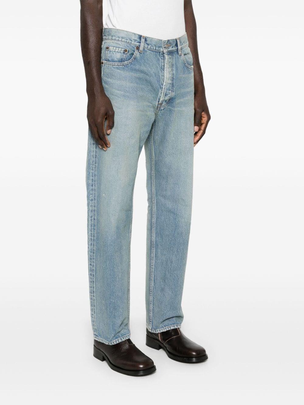 Saint laurent Loose Straight Jeans Economico