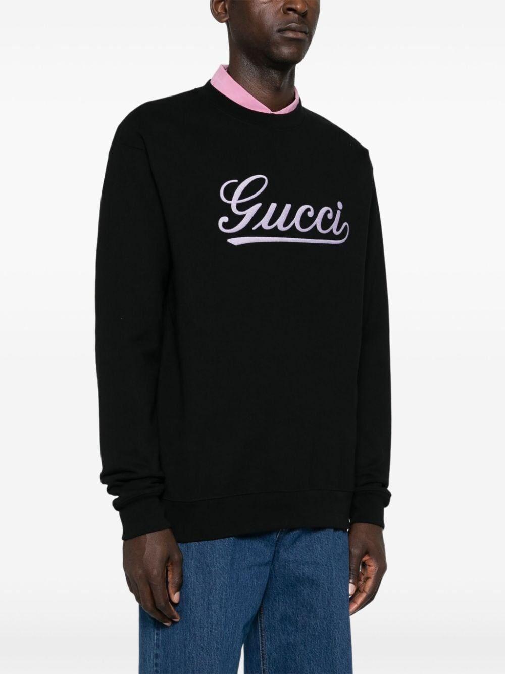 Gucci Crew-Neck Sweatshirt Moda