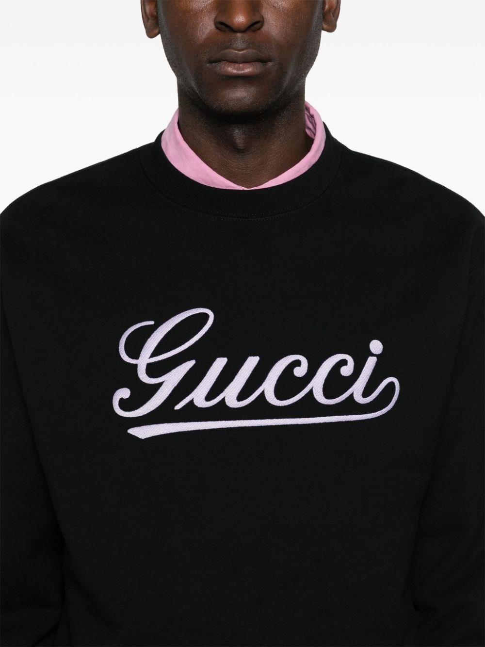 Gucci Crew-Neck Sweatshirt Moda