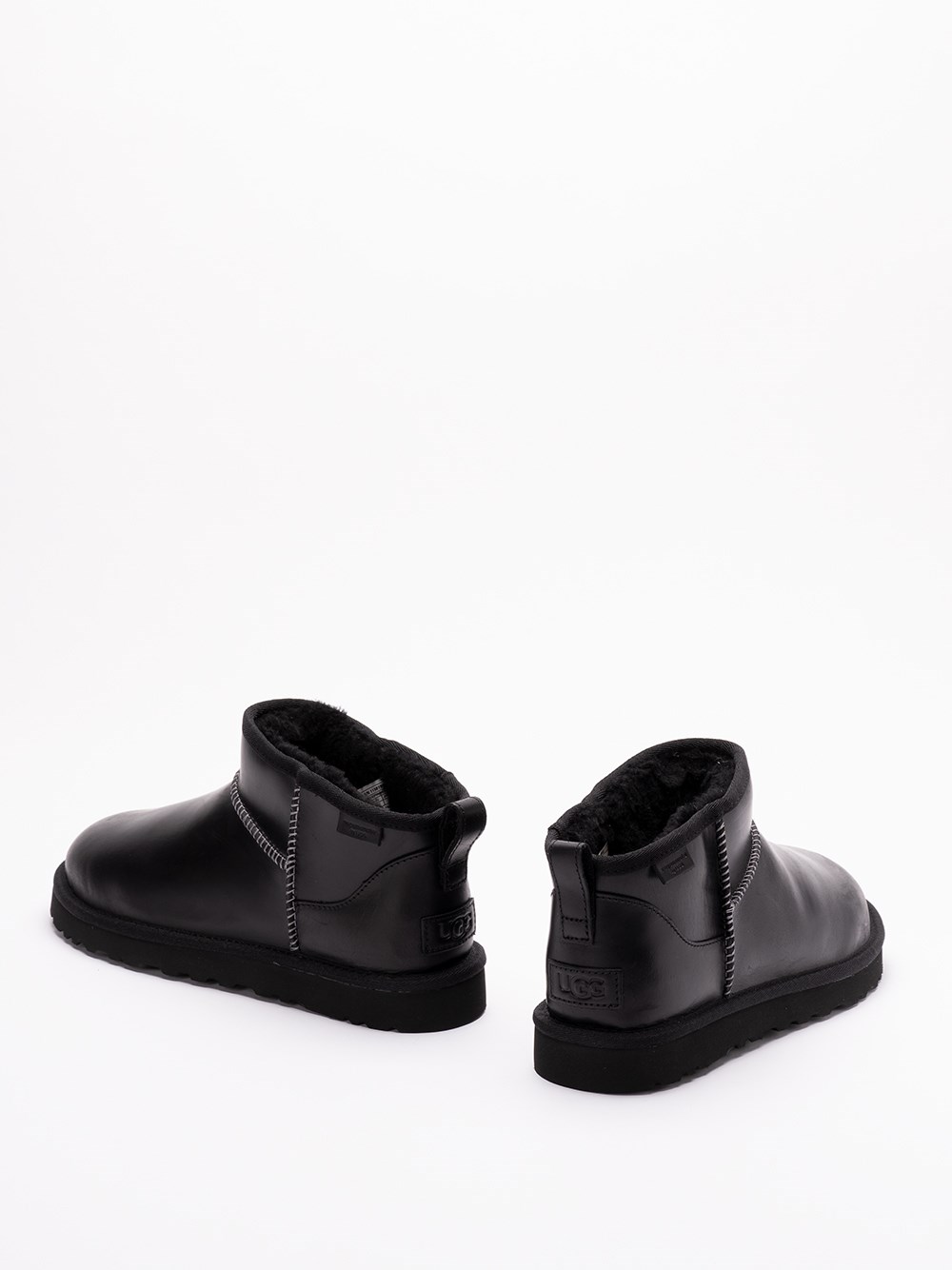 Ugg `Classic Ultra Mini Leather Regen` Boots Vendita