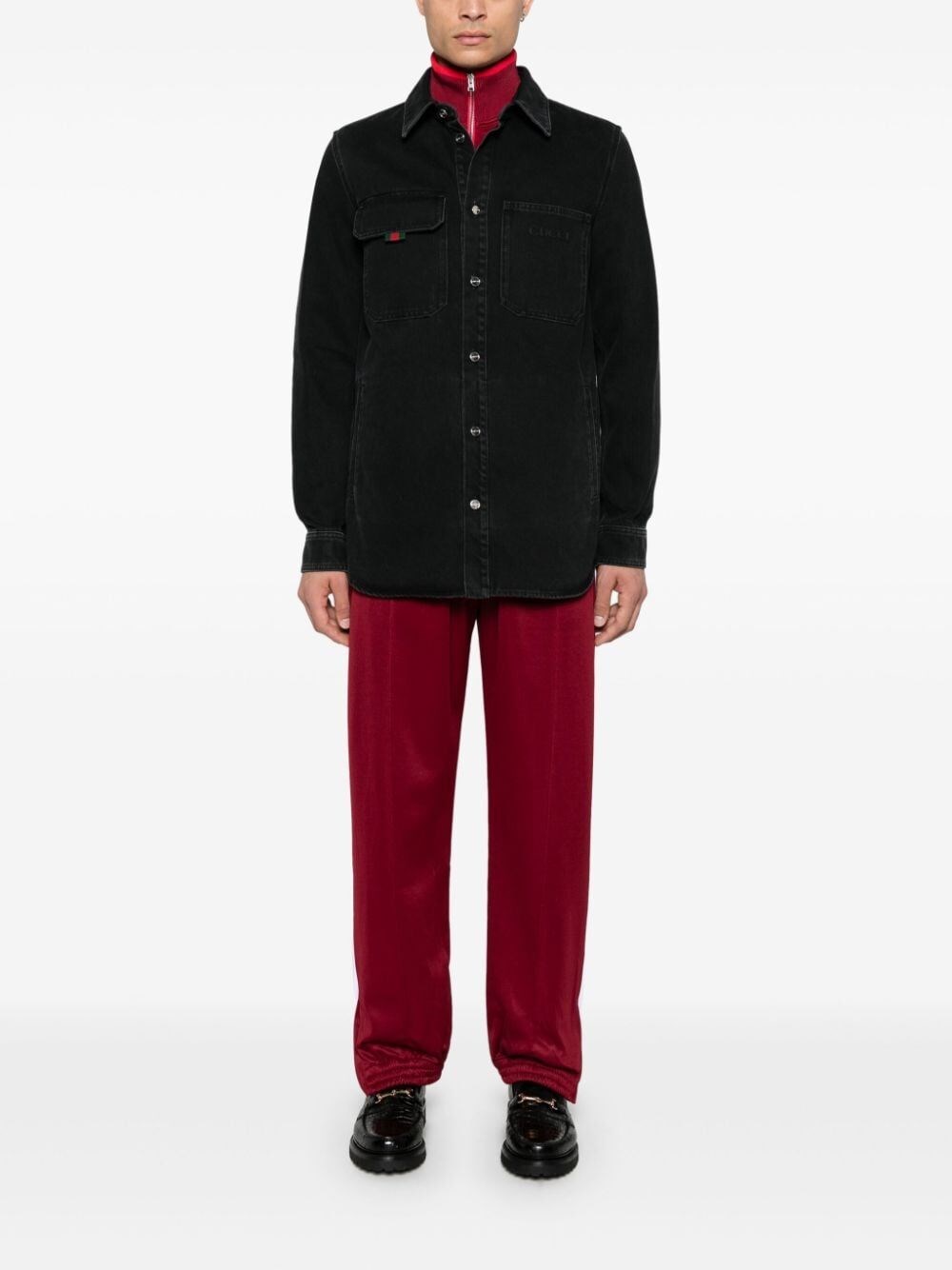 Gucci Denim Shirt Economico