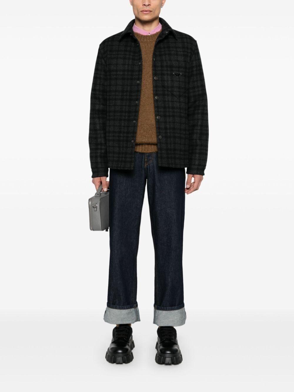Prada Checked Shirt Vendita